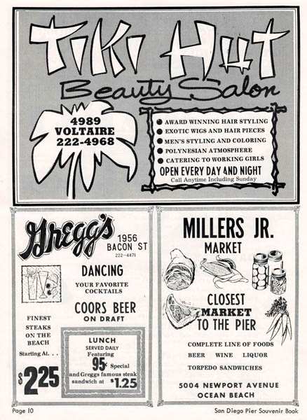 Photo of: OB Pier Opening Weekend Program - July 2-4, 1966