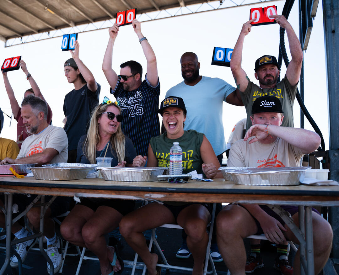 Photo of: Dirty Birds Wing Eating Contest