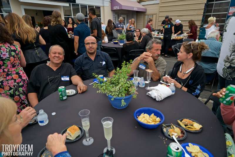 Photo of: OBMA Member Event: Sundowner at Velvet Hair Lounge with Four Seasons Catering