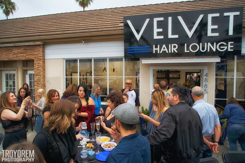 Photo of: OBMA Member Event: Sundowner at Velvet Hair Lounge with Four Seasons Catering