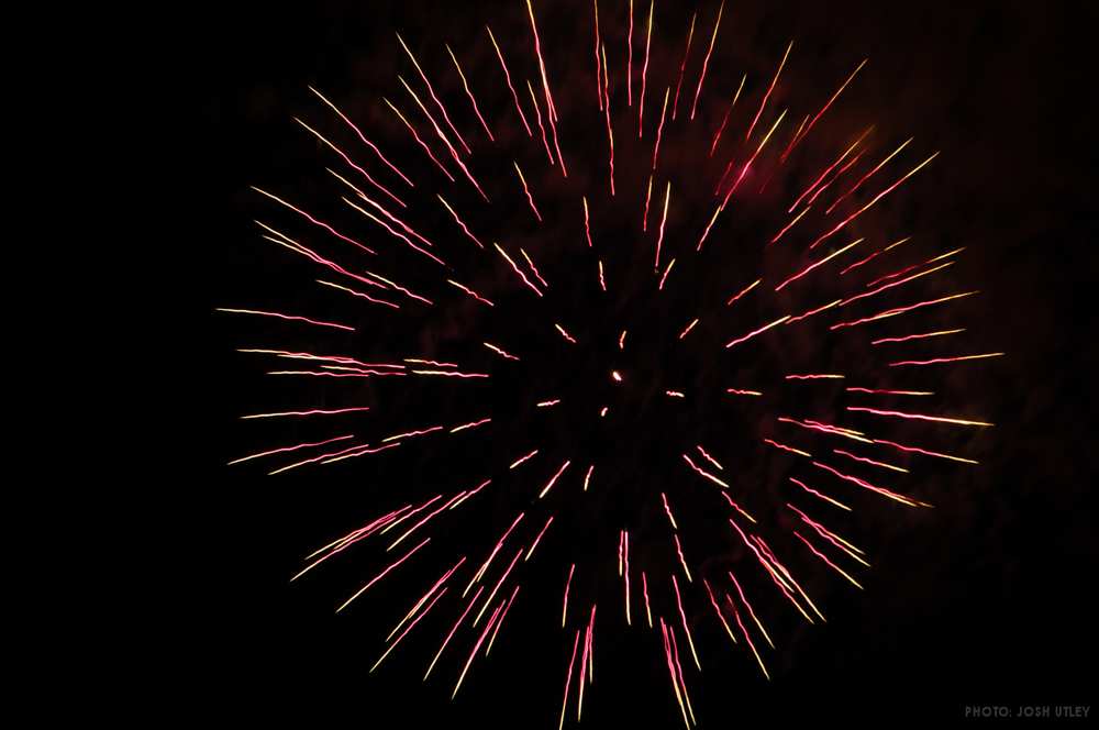 Ocean Beach Pier 4th of July Fireworks Celebration