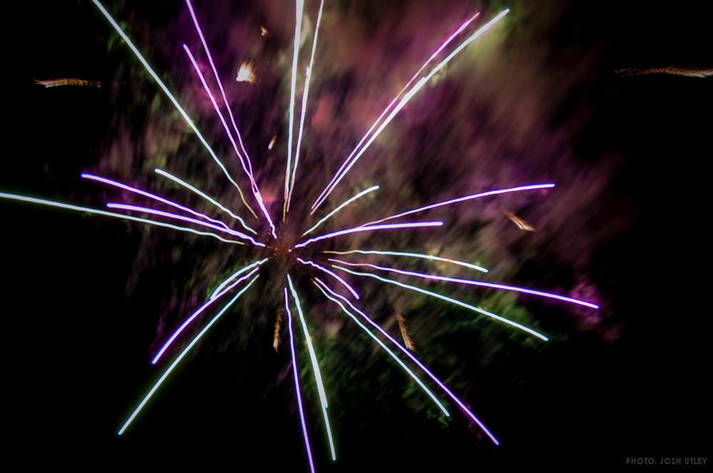 Ocean Beach Pier 4th of July Fireworks Celebration