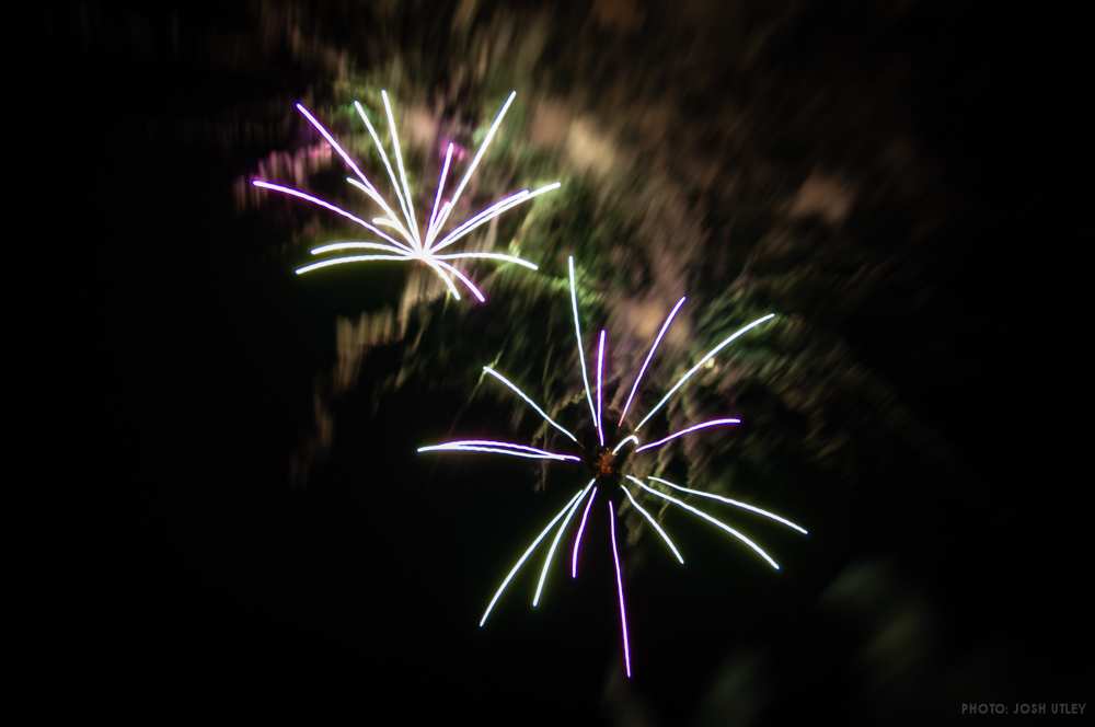 Ocean Beach Pier 4th of July Fireworks Celebration