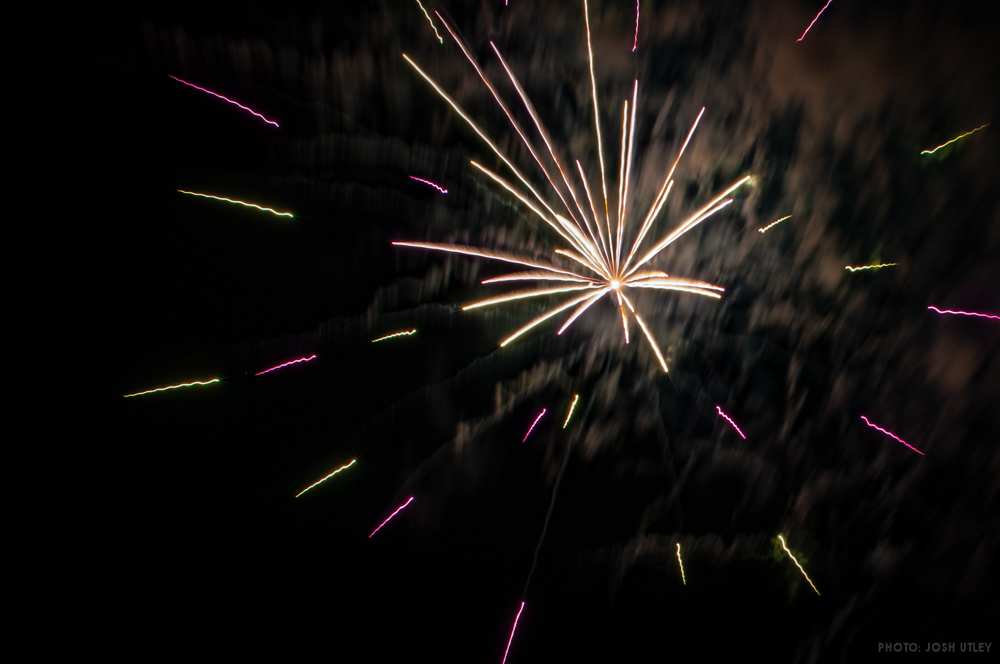 Ocean Beach Pier 4th of July Fireworks Celebration