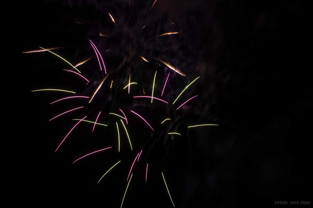 Ocean Beach Pier 4th of July Fireworks Celebration