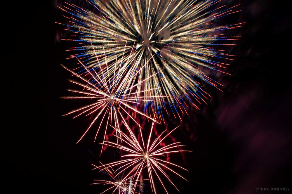 Ocean Beach Pier 4th of July Fireworks Celebration