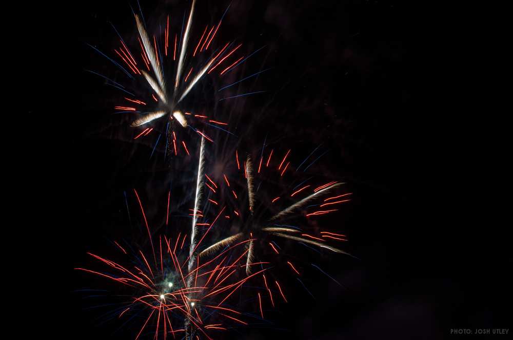 Ocean Beach Pier 4th of July Fireworks Celebration