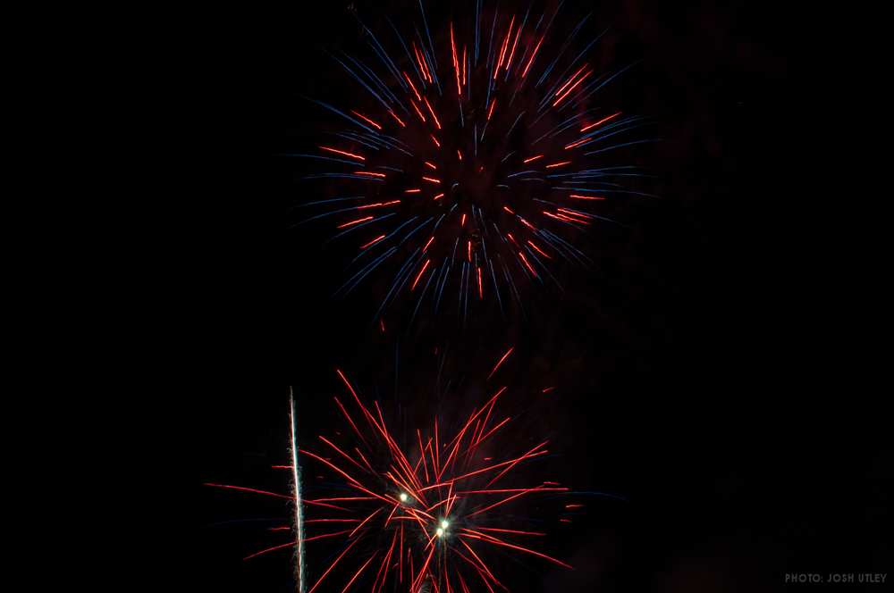 Ocean Beach Pier 4th of July Fireworks Celebration