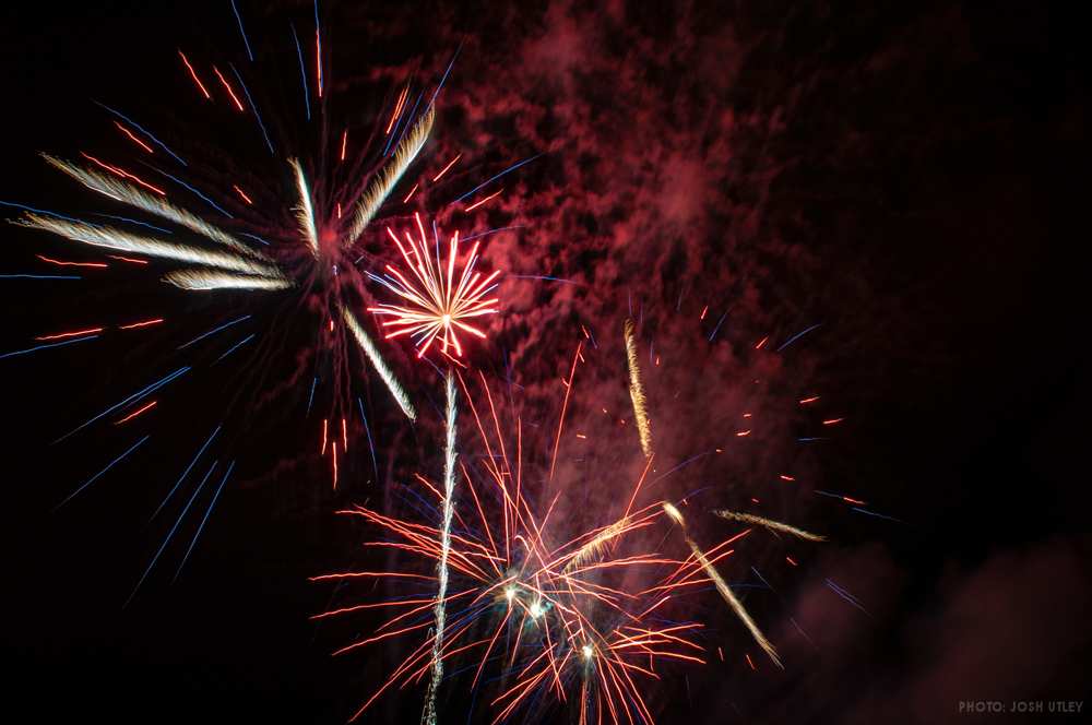 Ocean Beach Pier 4th of July Fireworks Celebration