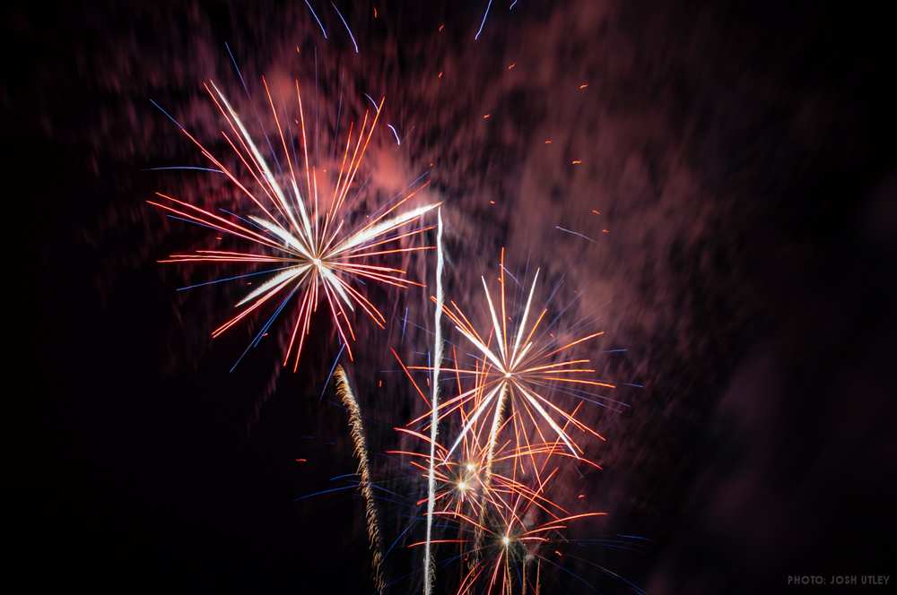 Ocean Beach Pier 4th of July Fireworks Celebration