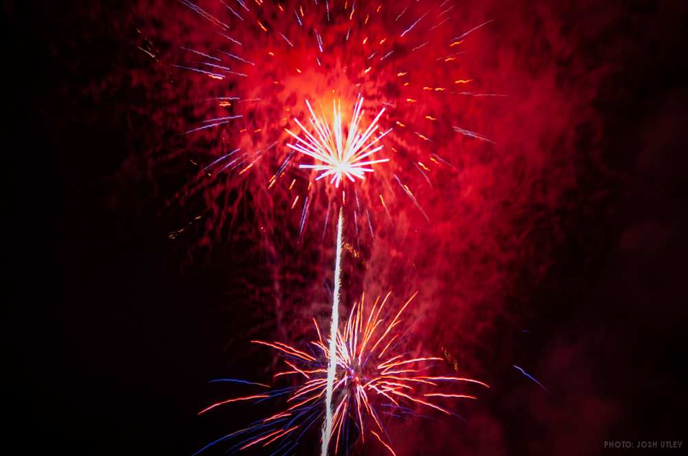 Ocean Beach Pier 4th of July Fireworks Celebration