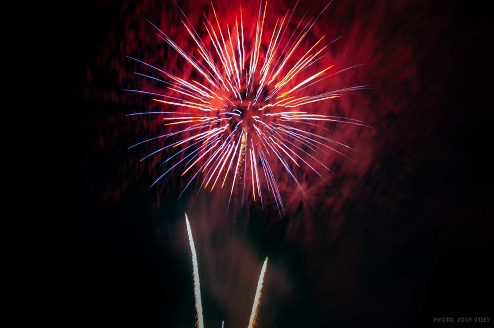 Ocean Beach Pier 4th of July Fireworks Celebration