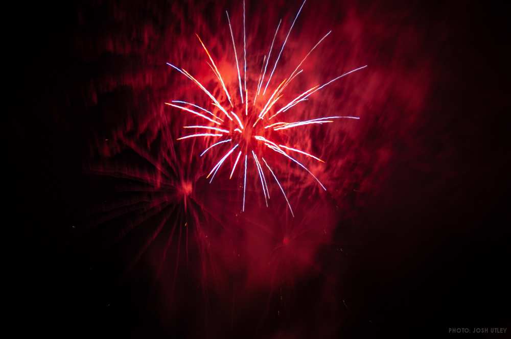 Ocean Beach Pier 4th of July Fireworks Celebration