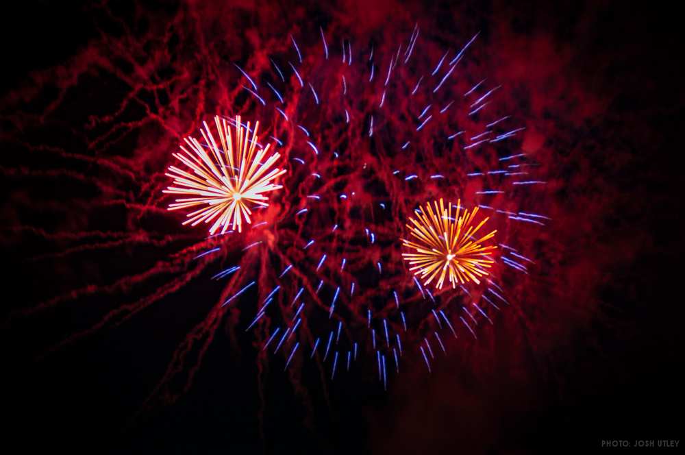 Ocean Beach Pier 4th of July Fireworks Celebration