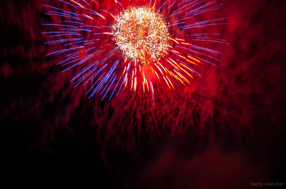 Ocean Beach Pier 4th of July Fireworks Celebration