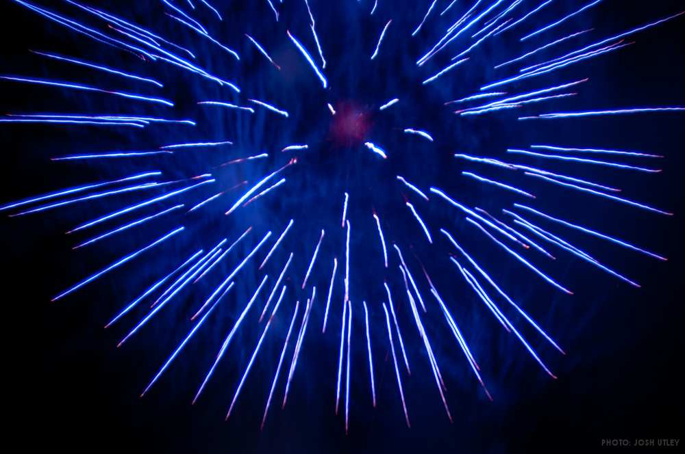 Ocean Beach Pier 4th of July Fireworks Celebration