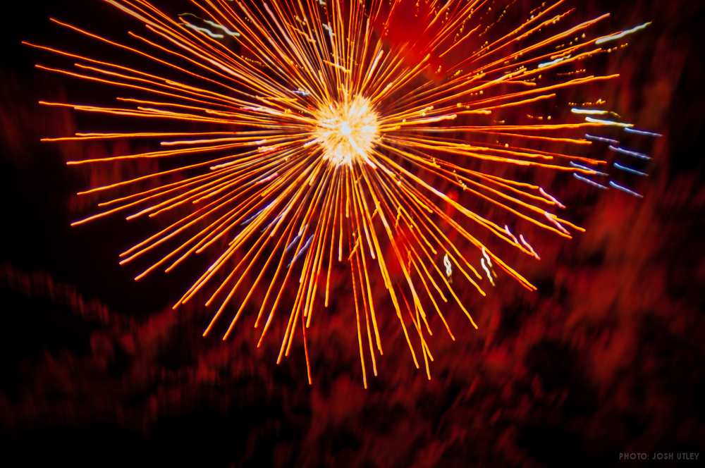 Ocean Beach Pier 4th of July Fireworks Celebration