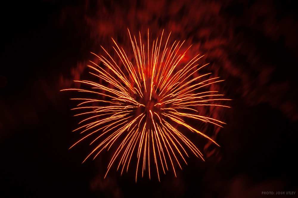 Ocean Beach Pier 4th of July Fireworks Celebration