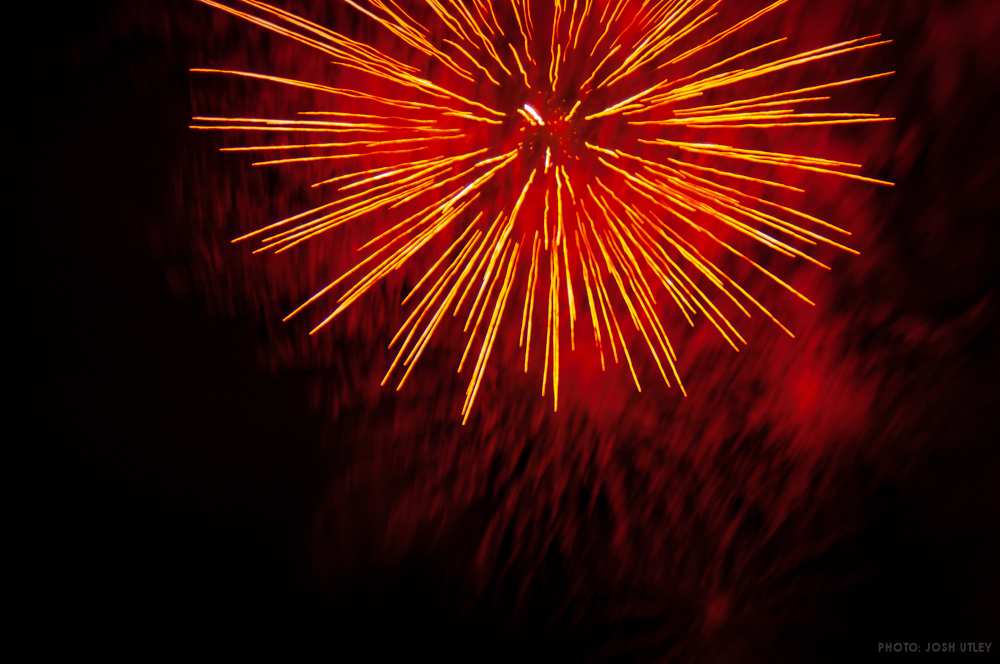 Ocean Beach Pier 4th of July Fireworks Celebration