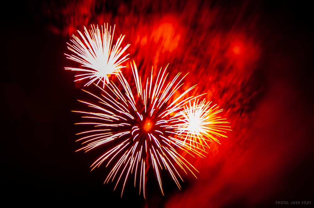 Ocean Beach Pier 4th of July Fireworks Celebration