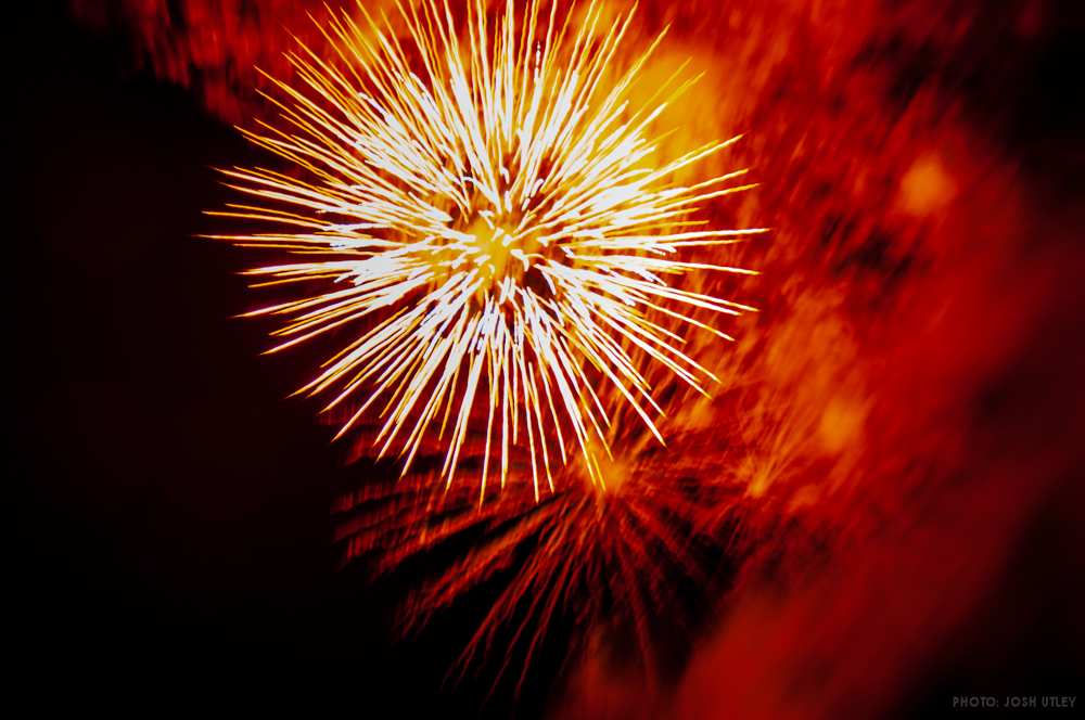 Ocean Beach Pier 4th of July Fireworks Celebration