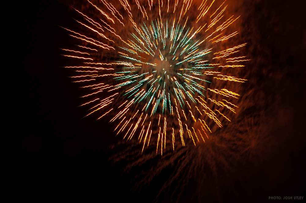 Ocean Beach Pier 4th of July Fireworks Celebration