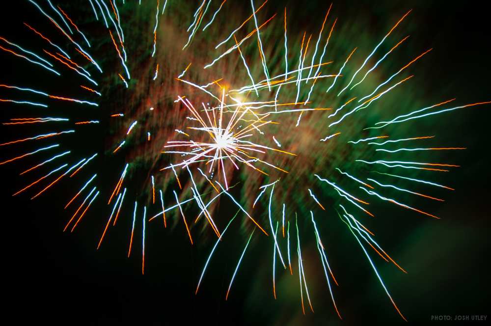 Ocean Beach Pier 4th of July Fireworks Celebration