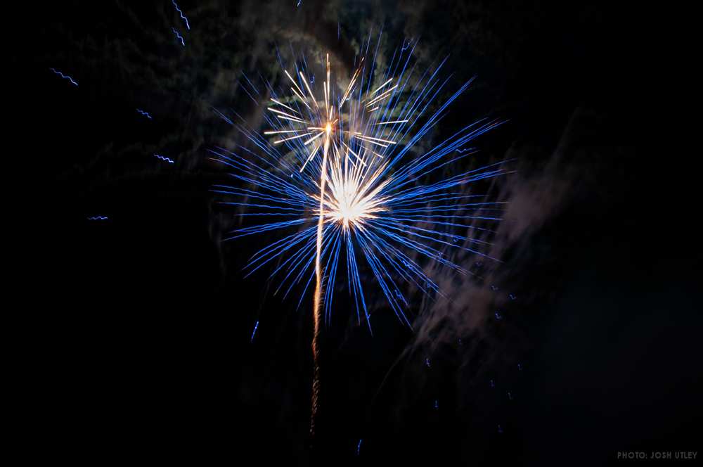 Ocean Beach Pier 4th of July Fireworks Celebration