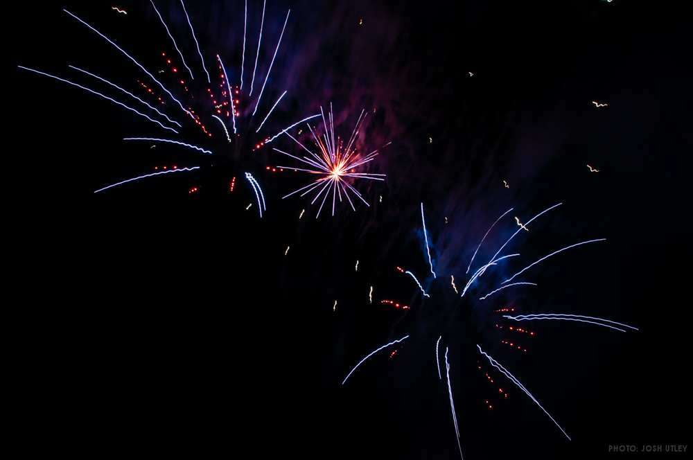 Ocean Beach Pier 4th of July Fireworks Celebration