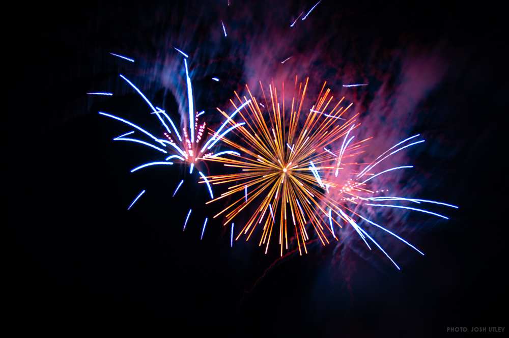 Ocean Beach Pier 4th of July Fireworks Celebration