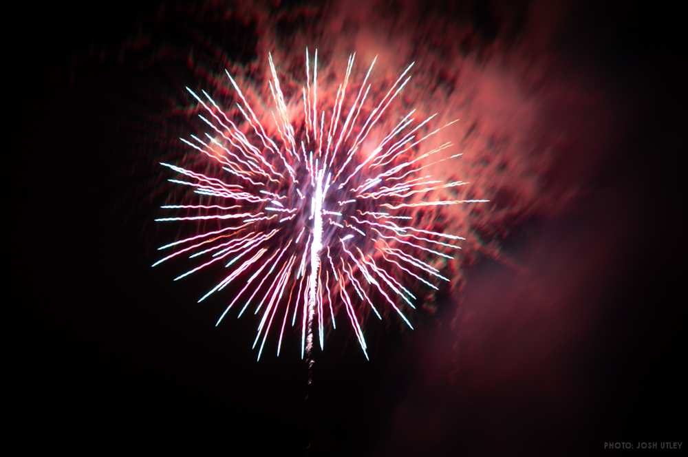 Ocean Beach Pier 4th of July Fireworks Celebration