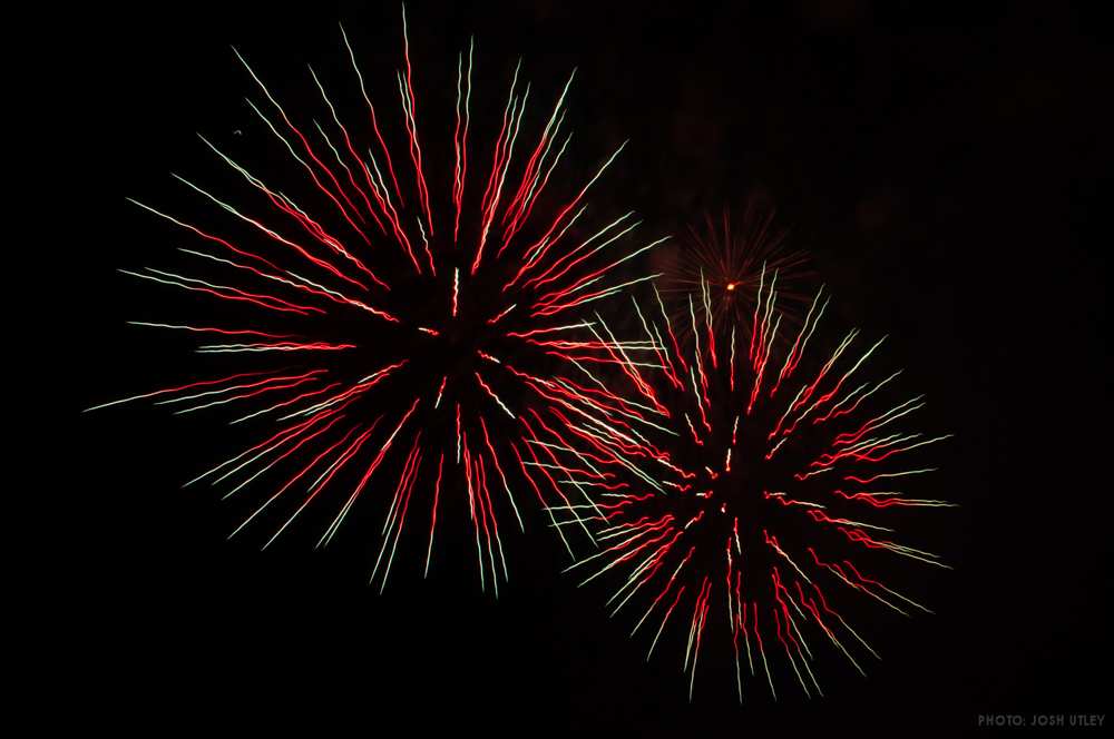 Ocean Beach Pier 4th of July Fireworks Celebration