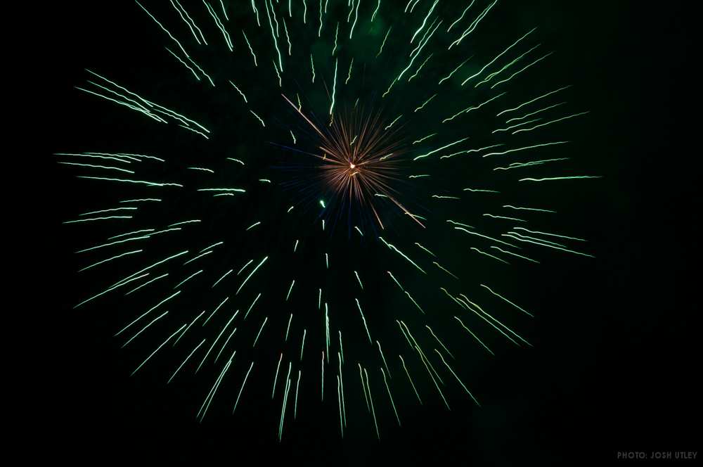 Ocean Beach Pier 4th of July Fireworks Celebration