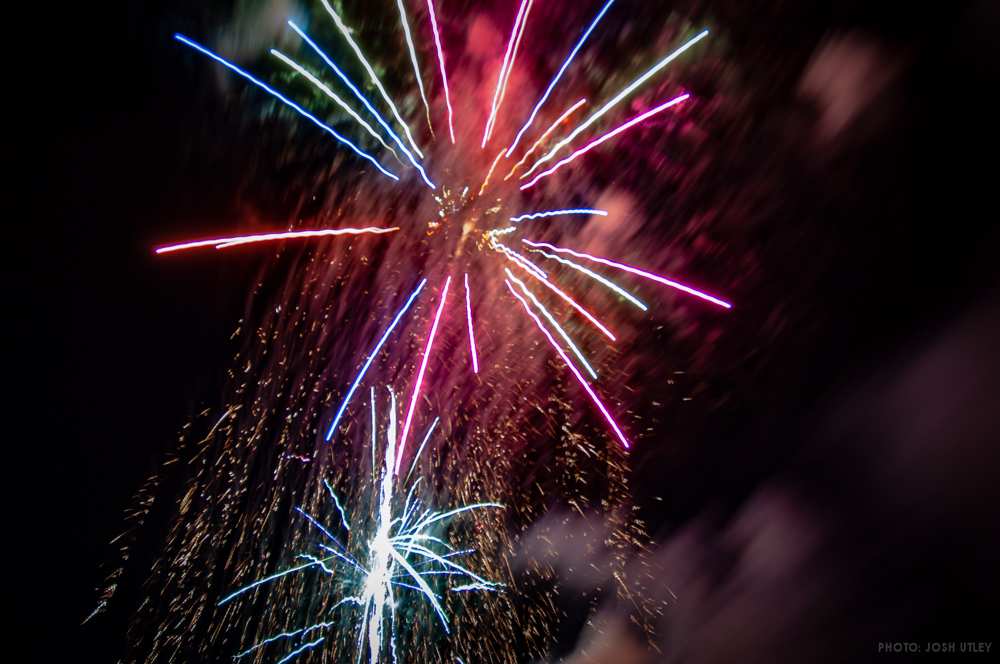 Ocean Beach Pier 4th of July Fireworks Celebration