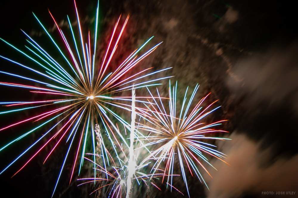 Ocean Beach Pier 4th of July Fireworks Celebration