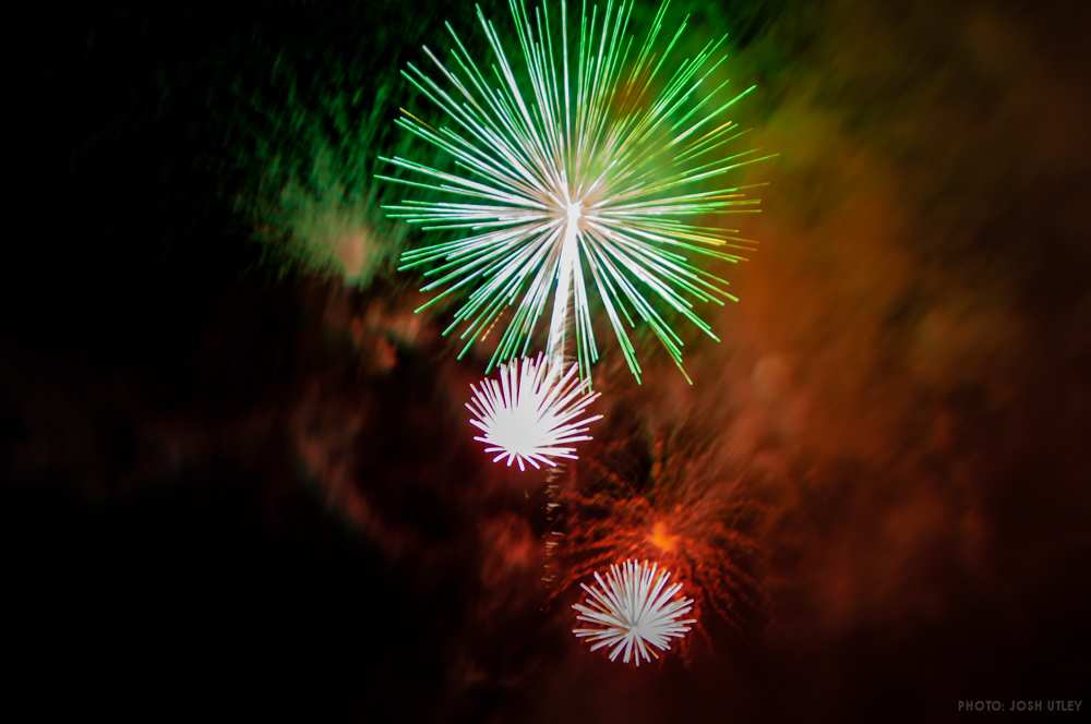 Ocean Beach Pier 4th of July Fireworks Celebration