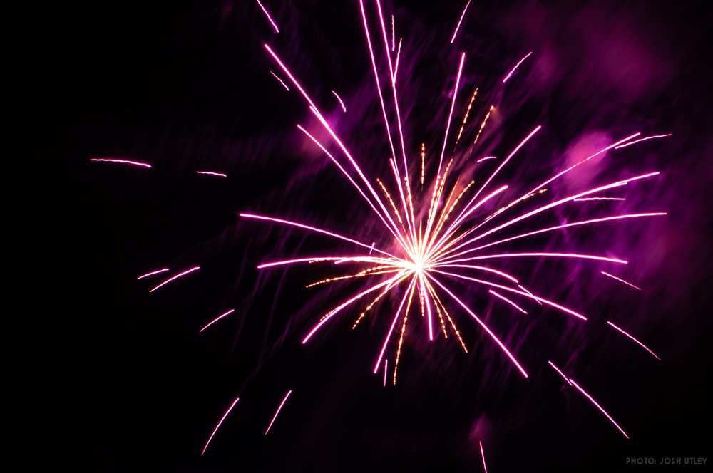 Ocean Beach Pier 4th of July Fireworks Celebration