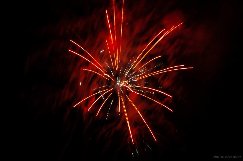 Ocean Beach Pier 4th of July Fireworks Celebration