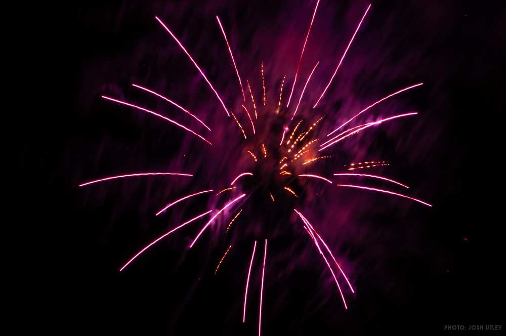 Ocean Beach Pier 4th of July Fireworks Celebration