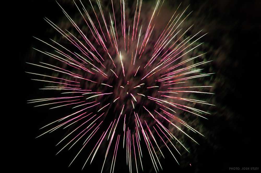 Ocean Beach Pier 4th of July Fireworks Celebration