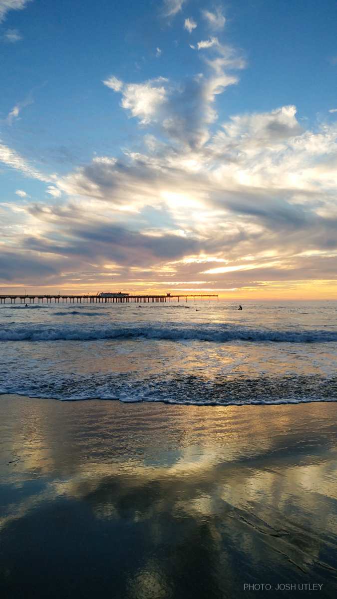 Photo of: Ocean Beach Pier Summer Sunset