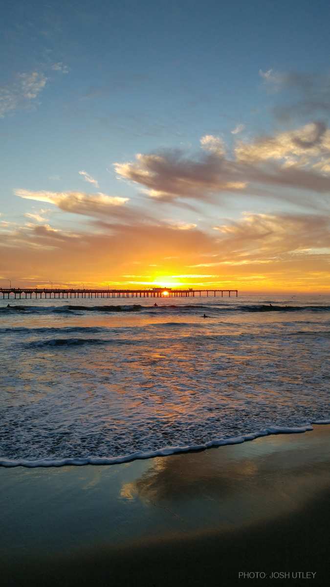 Photo of: Ocean Beach Pier Summer Sunset