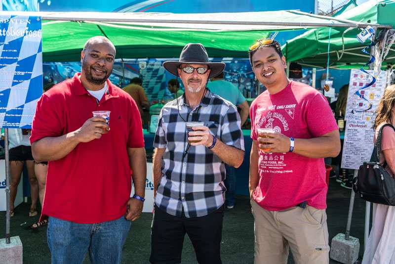 Oktoberfest in Ocean Beach San Diego Pier Parkinglot