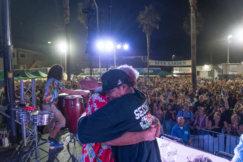 Oktoberfest in Ocean Beach San Diego Contests and Beer Garden in Pier Parkinglot