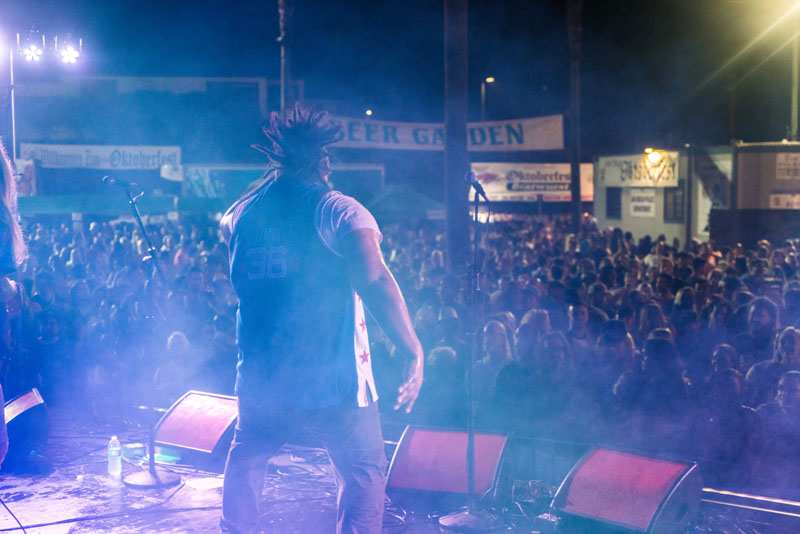 Oktoberfest in Ocean Beach San Diego Music and Beer Garden in Pier Parkinglot