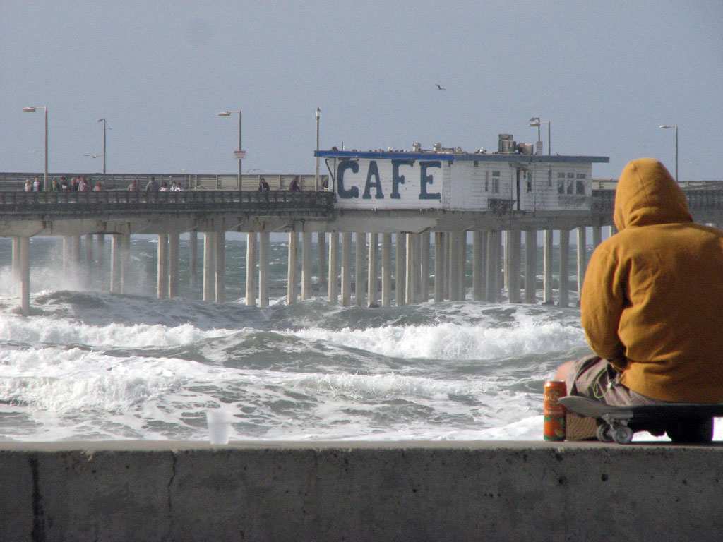 Ocean Beach San Diego Municipal Fishing Pier