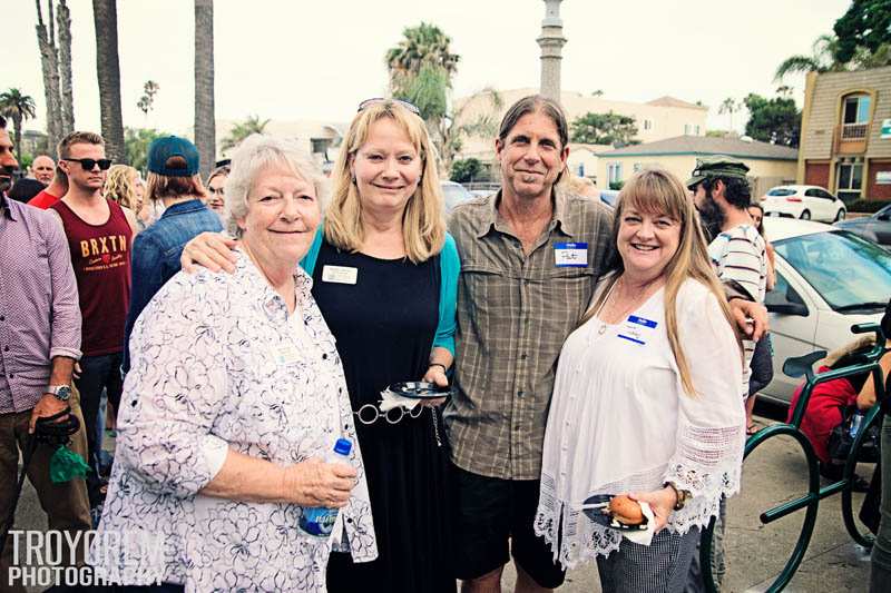 Photo of: OB Pier 50th Anniversary Art Show Reception at Teeter