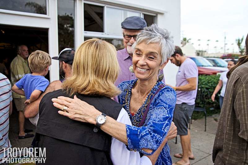 Photo of: OB Pier 50th Anniversary Art Show Reception at Teeter