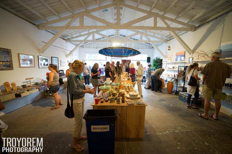 Photo of: OB Pier 50th Anniversary Art Show Reception at Teeter