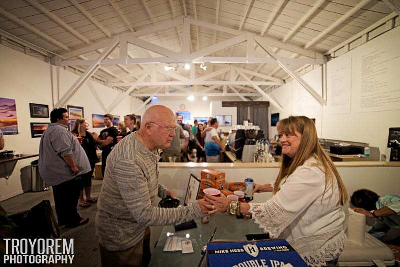 Photo of: OB Pier 50th Anniversary Art Show Reception at Teeter